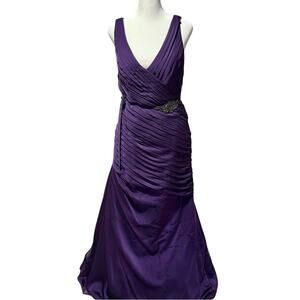 Bari Jay purple evening gown, 8